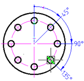 CAD drafting Ordinate Dimensioning 18