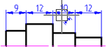 CAD drafting Group Dimensioning 9