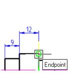 CAD drawing Base Dimensioning 8