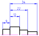 CAD drafting Base Dimensioning 9