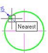 CAD software Radial Dimensioning 7