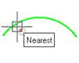 CAD drawing Radial Dimensioning 11