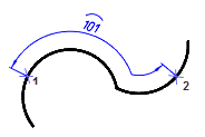 CAD software Offset Dimension 7