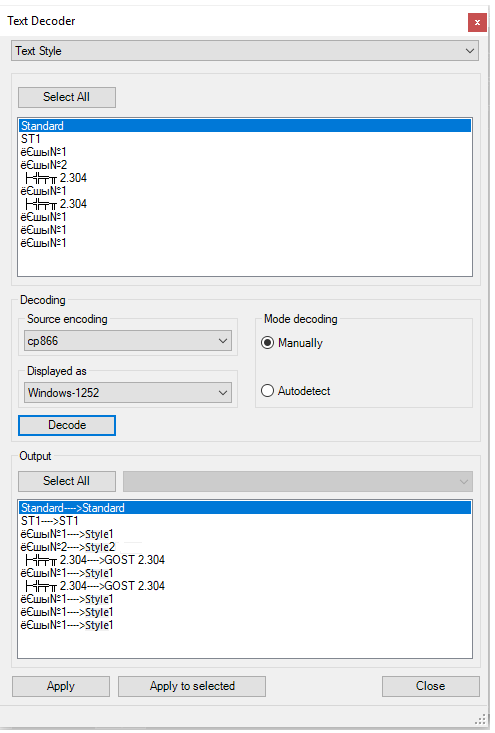 CAD drawing WORKING WITH STANDARD ELEMENTS 62