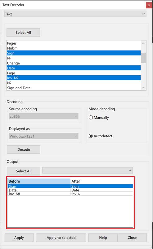 CAD drafting Text Encoding Conversion 9