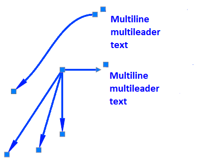 CAD drawing Multileader 8