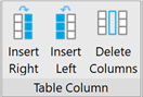 CAD drawing Editing Tables on the Drawing 2