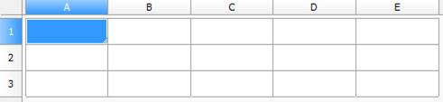 CAD drafting Interface of the Table Editor Dialog 3