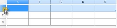 CAD software Interface of the Table Editor Dialog 4