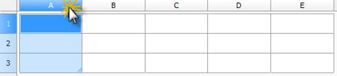 CAD drawing Interface of the Table Editor Dialog 5