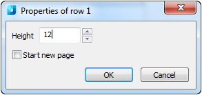 CAD drawing Editing the Size of Rows and Columns 2