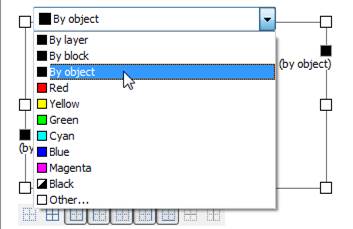 CAD drafting Cell Properties dialog 18