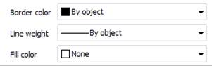 CAD drawing Cell Properties dialog 20