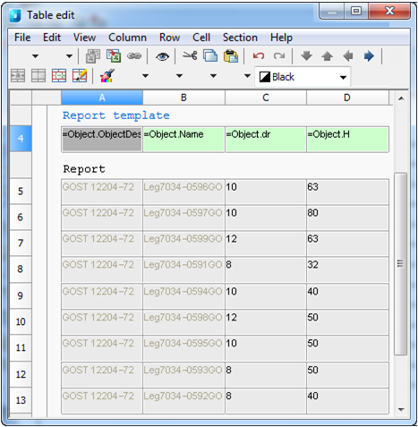 CAD drawing Grouping and Merging Cells 2