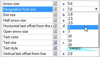 CAD drafting Parameters Redefinition 9