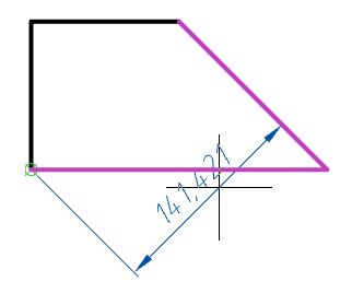 CAD drawing 2D Constraints 152