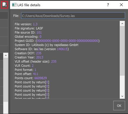 CAD drawing Import of Point Clouds 59