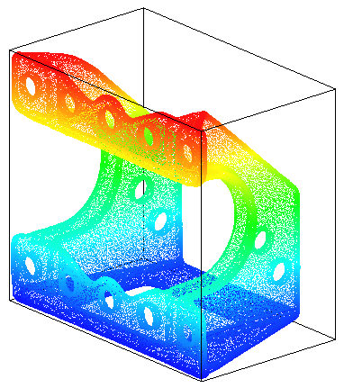 CAD drawing Point Cloud Display Style 17