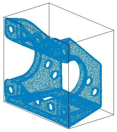 CAD drafting Point Cloud Display Style 27