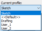 CAD drafting Profiles 6