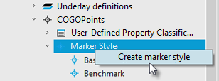 CAD software Creating Marker Styles of Geopoints 1