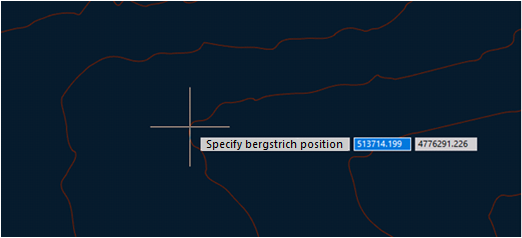 CAD software Creating Bergstriches 7