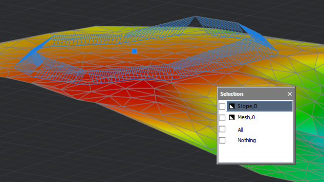 CAD drawing 3D Slope 8