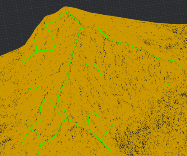 CAD drawing Search for Key Lines on the Surface 8