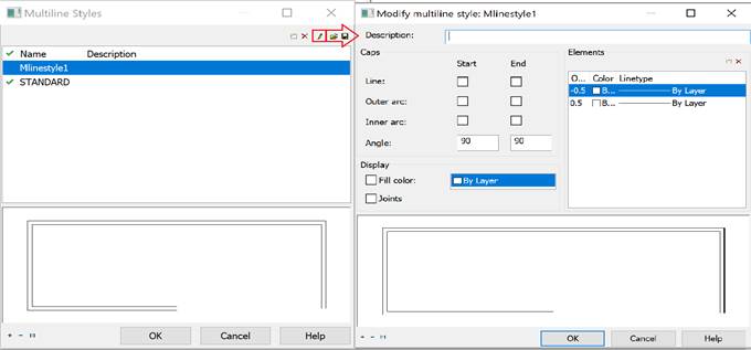 CAD drawing Creating Customized Library of Conventional Signs 5