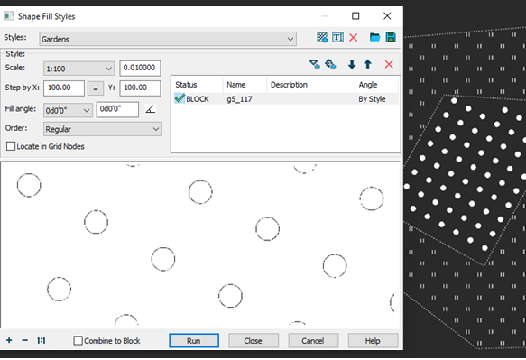 CAD software Topographic Hatches 7