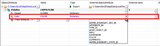 CAD drawing Export to GIS 29