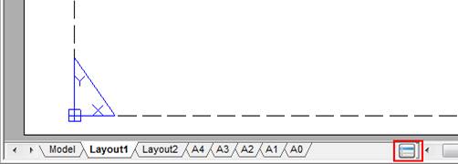 CAD drafting Model space and paper space 0