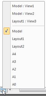 CAD drafting Model space and paper space 3