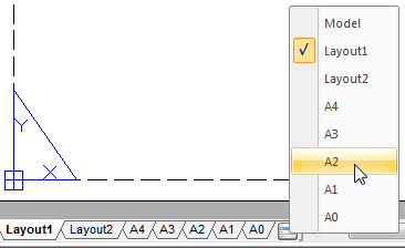 CAD software Work with Layouts 1