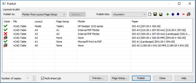 CAD software Batch plot 7