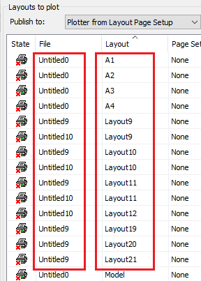 CAD software Batch plot 13