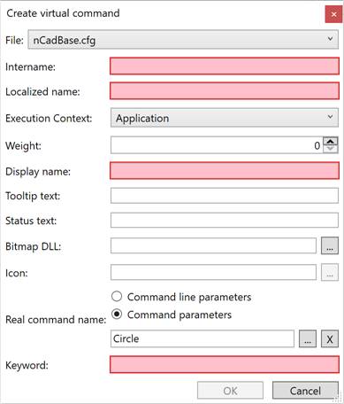 CAD software Create Virtual Command 1