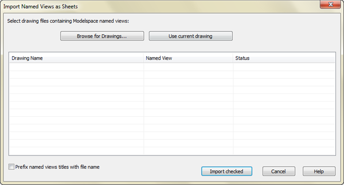 CAD drawing Actions on sheet set and its elements 44