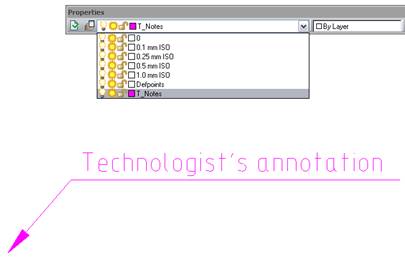 CAD drafting Settings of Layers Profiles 12