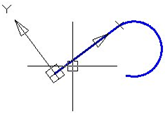 CAD drawing Aligning UCS to an Object 11