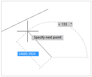 CAD drawing Object Snap Mode 11