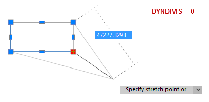 CAD drawing Dynamic Input 11