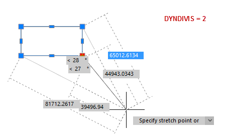 CAD software Dynamic Input 13