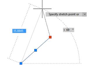 CAD drawing Dynamic Input 14