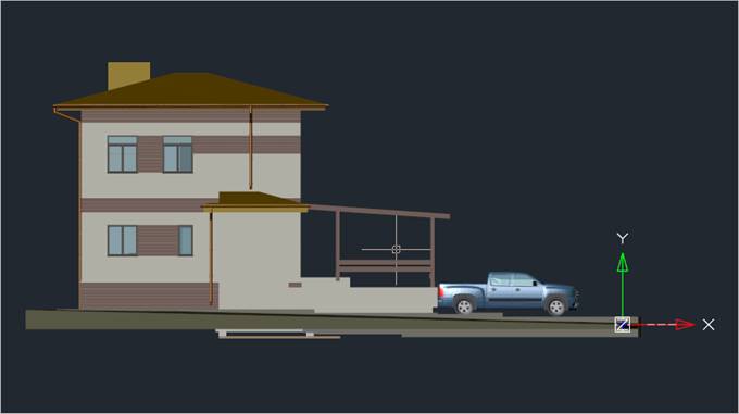 CAD drafting Setting of the Orthographic and Isometric Views 12