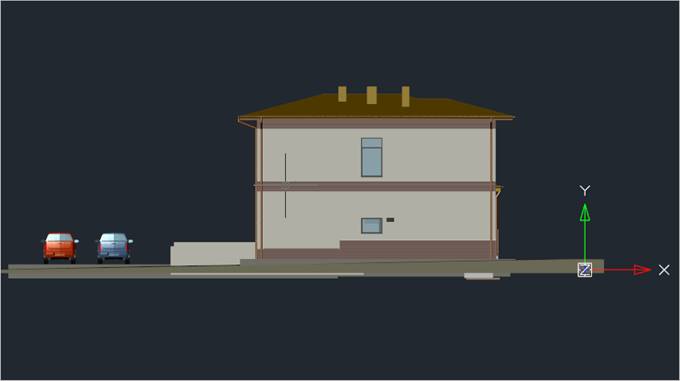 CAD drafting Setting of the Orthographic and Isometric Views 24