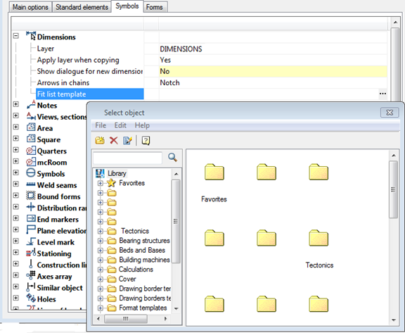 CAD drawing SETTINGS 68