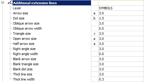 CAD drawing SETTINGS 74