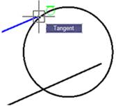 CAD drawing Object Snap Mode 38