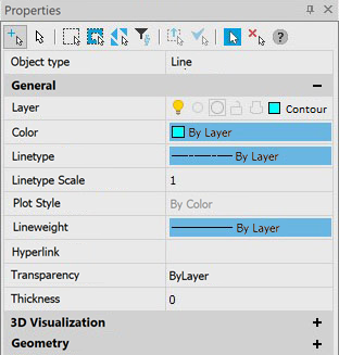 CAD drafting Properties Panel 24